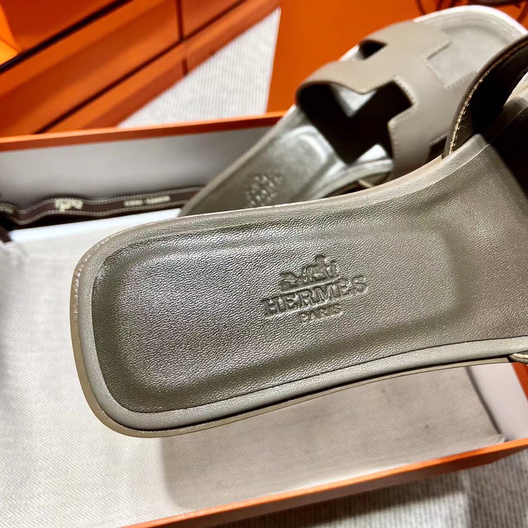 에르메스 올수공 오란 슬리퍼 샌들 스위프트 36